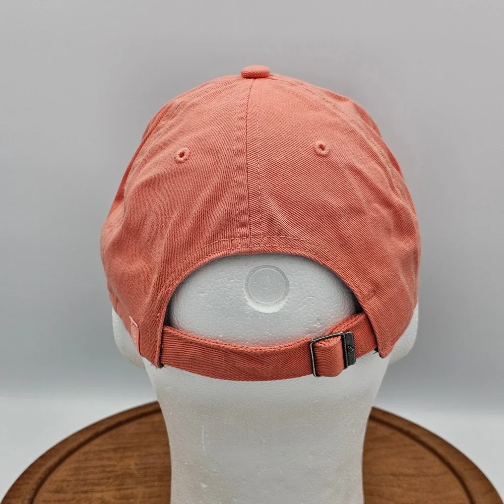 adidas AEROREADY Adjustable Dad Hat Coral Pink Cotton‎ Golf Running Baseball Cap